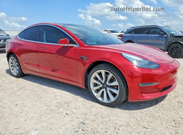 5YJ3E1EB8KF421791 2019 TESLA OTHER Красный Передняя правая четверть