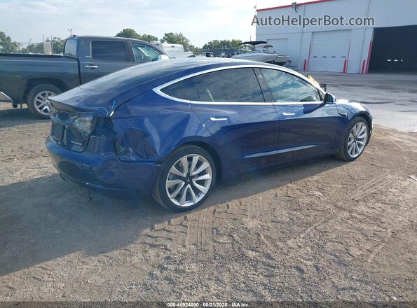 5YJ3E1EB8LF796050 2020 TESLA MODEL 3 Синий Задняя правая четверть