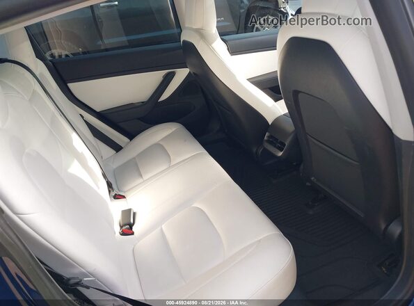 5YJ3E1EB8LF796050 2020 TESLA MODEL 3 Синий Вид наклейки с VIN-кодом