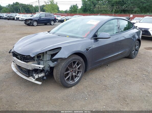 5YJ3E1EB8MF849119 2021 TESLA MODEL 3 Gray Przód lewy