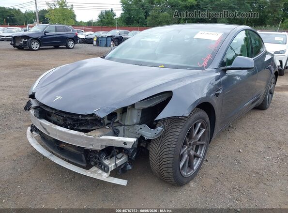 5YJ3E1EB8MF849119 2021 TESLA MODEL 3 Gray Widok z przodu