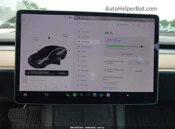 5YJ3E1EB8MF849119 2021 TESLA MODEL 3 Gray 