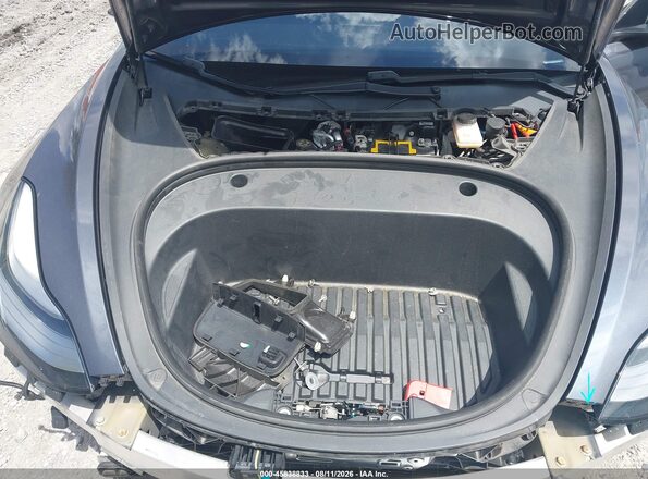 5YJ3E1EB8MF853185 2021 TESLA MODEL 3 Gray Widok z tyłu