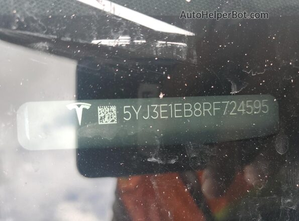 5YJ3E1EB8RF724595 2024 TESLA MODEL Blue 