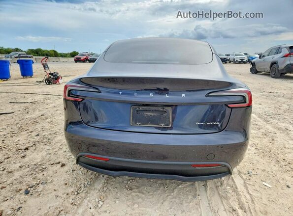 5YJ3E1EB8RF748590 2024 TESLA MODEL Угольный Вид сзади