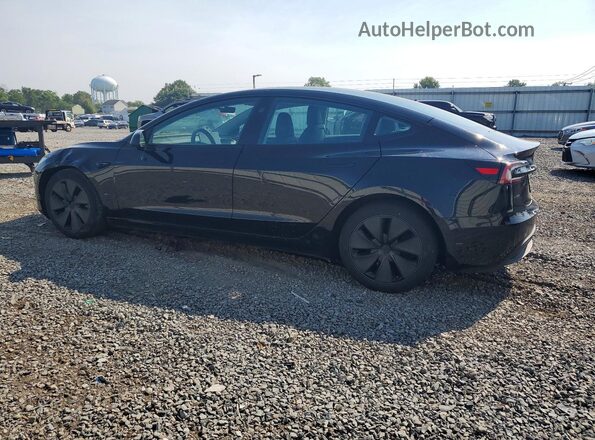 5YJ3E1EB8RF836779 2024 TESLA MODEL Черный Задняя левая четверть