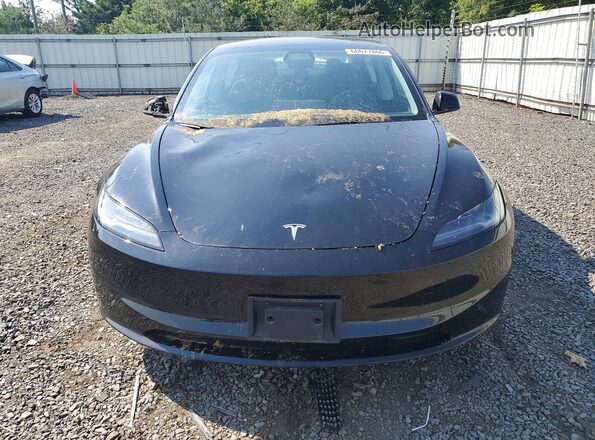 5YJ3E1EB8RF836779 2024 TESLA MODEL Черный Вид спереди