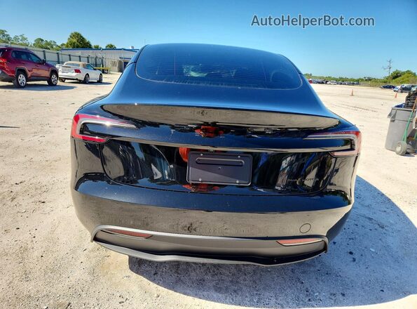 5YJ3E1EB8TF183328 2026 TESLA MODEL Black უკანა ხედი
