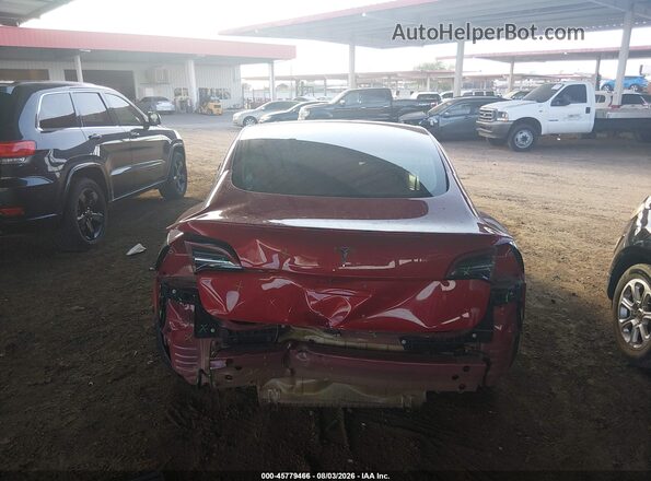 5YJ3E1EB9JF075216 2018 TESLA MODEL 3 Red 