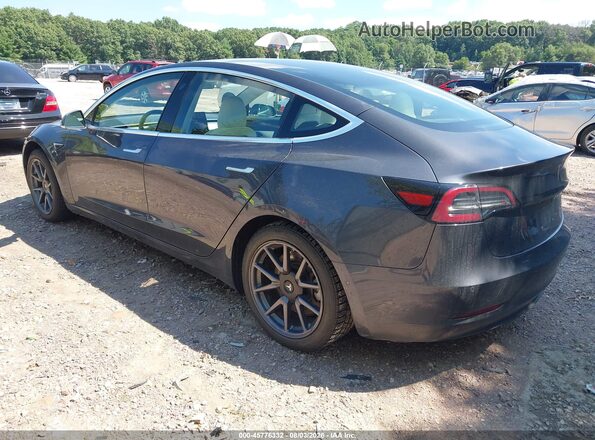 5YJ3E1EB9JF097121 2018 TESLA MODEL 3 Серый Задняя левая четверть