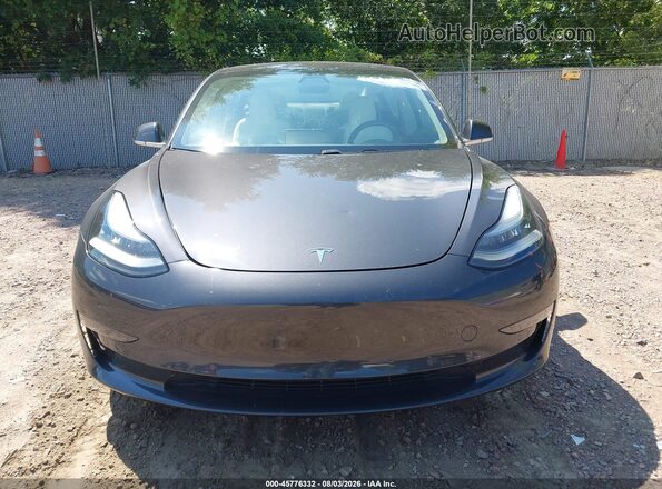 5YJ3E1EB9JF097121 2018 TESLA MODEL 3 Серый Вид задней части салона