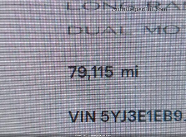 5YJ3E1EB9JF097121 2018 TESLA MODEL 3 Серый 
