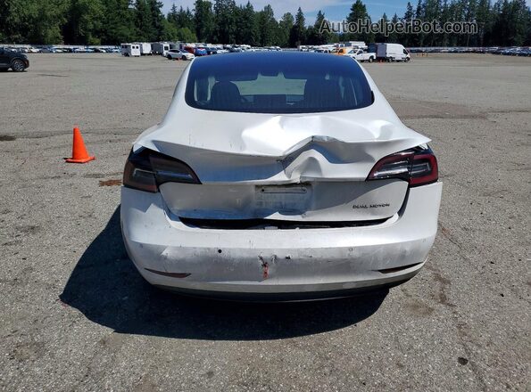 5YJ3E1EB9KF151048 2019 TESLA MODEL White Vista trasera