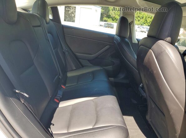 5YJ3E1EB9KF151048 2019 TESLA MODEL White Vista de los asientos traseros