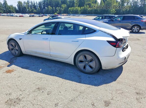 5YJ3E1EB9KF151048 2019 TESLA MODEL White Trasero izquierdo