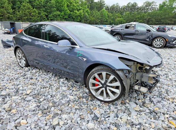5YJ3E1EB9KF237458 2019 TESLA MODEL Charcoal წინა მარჯვენა