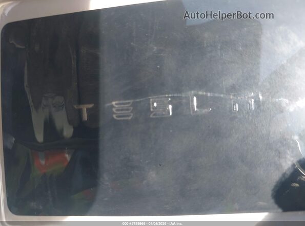 5YJ3E1EB9KF407009 2019 TESLA MODEL 3 White Widok z tyłu