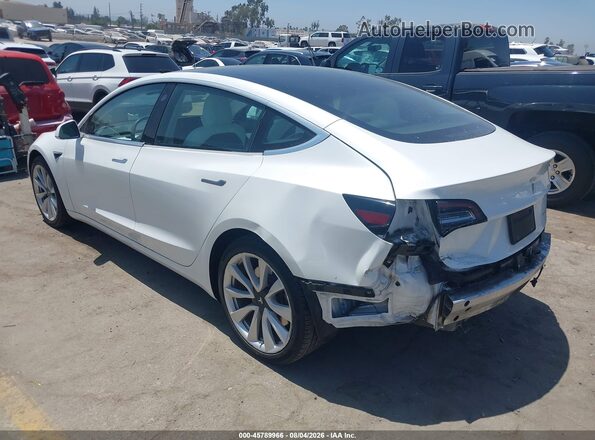 5YJ3E1EB9KF407009 2019 TESLA MODEL 3 White Tył lewy