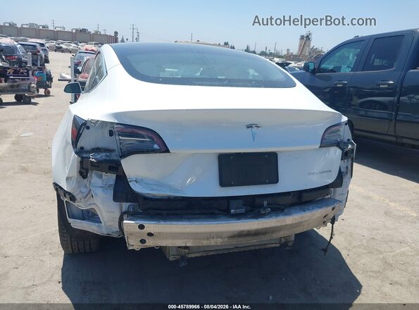 5YJ3E1EB9KF407009 2019 TESLA MODEL 3 White Widok z przodu