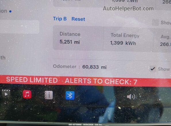 5YJ3E1EB9KF407009 2019 TESLA MODEL 3 White 