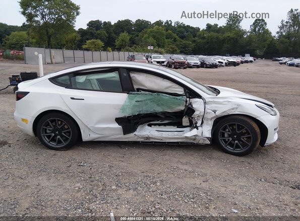 5YJ3E1EB9MF073406 2021 TESLA MODEL 3 Белый Вид щитка приборов