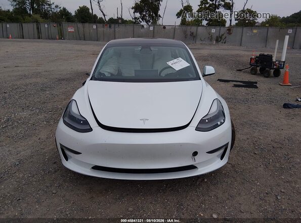 5YJ3E1EB9MF073406 2021 TESLA MODEL 3 Белый Вид панели приборов