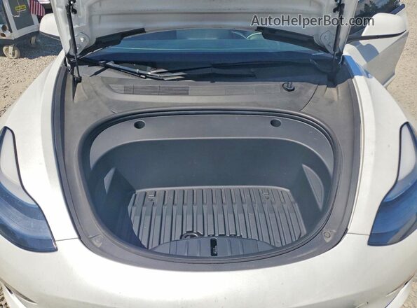 5YJ3E1EB9NF204027 2022 TESLA MODEL White Vista interior trasera