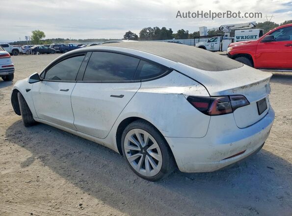 5YJ3E1EB9NF247542 2022 TESLA MODEL White Front view