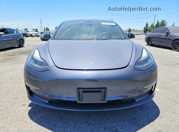 5YJ3E1EB9NF345759 2022 TESLA MODEL Угольный Вид спереди