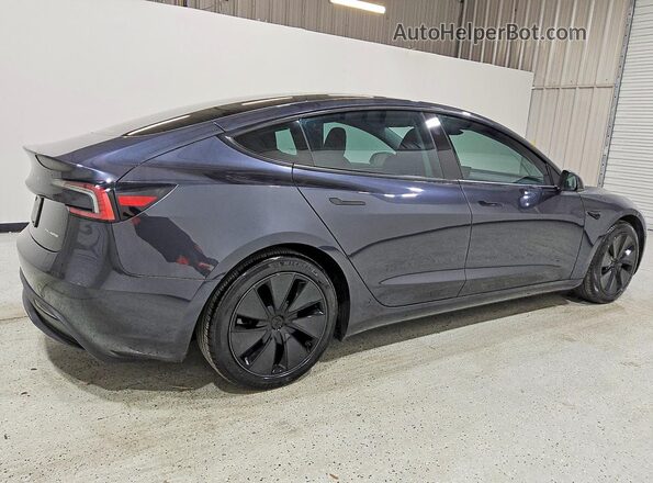 5YJ3E1EB9RF750459 2024 TESLA MODEL Угольный Задняя правая четверть
