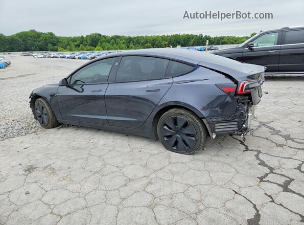 5YJ3E1EB9RF822177 2024 TESLA MODEL Серый Задняя левая четверть