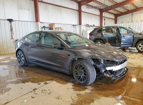 5YJ3E1EB9SF889321 2025 TESLA MODEL Серый Передняя правая четверть