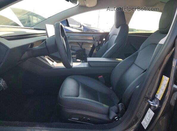 5YJ3E1EB9SF907607 2025 TESLA MODEL Gray Սալոնի դիմացի տեսք