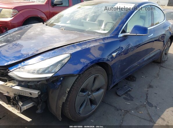 5YJ3E1EBXKF450516 2019 TESLA MODEL 3 Blue Front left