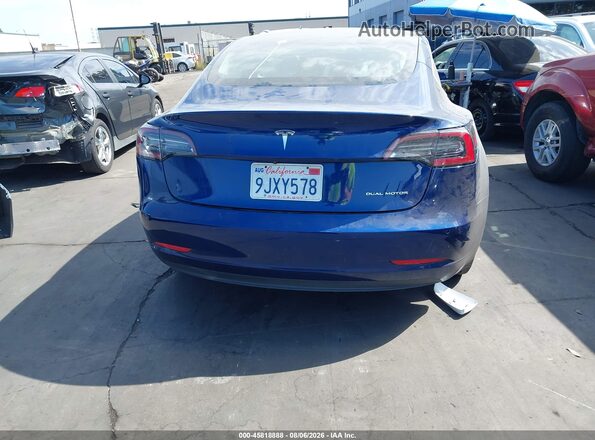 5YJ3E1EBXKF450516 2019 TESLA MODEL 3 Blue 