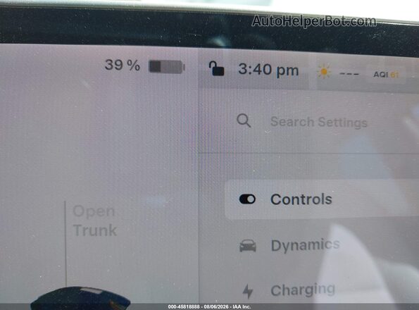 5YJ3E1EBXKF450516 2019 TESLA MODEL 3 Blue 