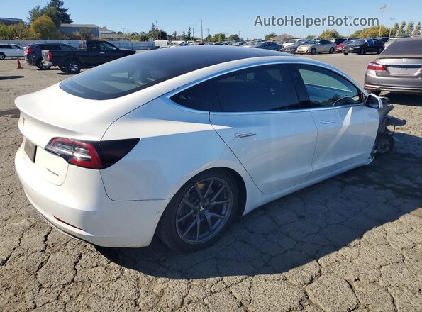 5YJ3E1EBXLF637580 2020 TESLA MODEL White უკანა მარჯვენა