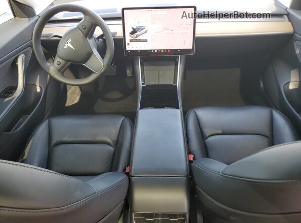 5YJ3E1EBXLF795644 2020 TESLA MODEL White წინა პანელის ხედი