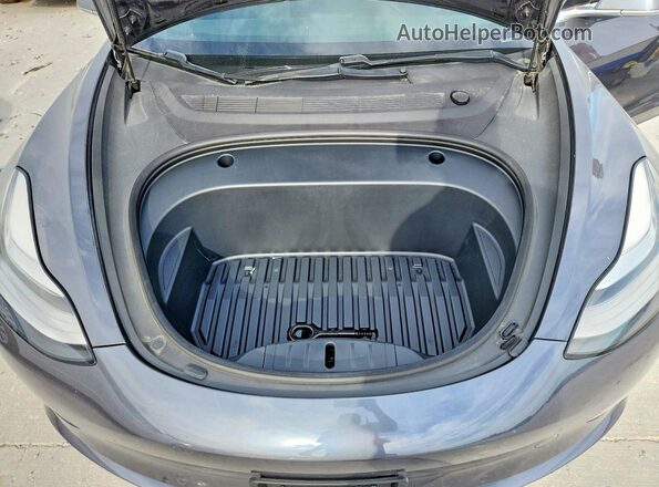 5YJ3E1EBXLF801247 2020 TESLA OTHER Серый Вид задней части салона