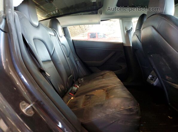5YJ3E1EBXMF927948 2021 TESLA MODEL Серый Вид задних сидений