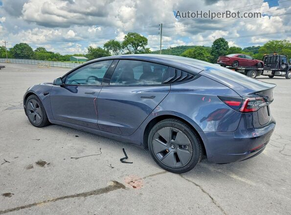 5YJ3E1EBXNF103353 2022 TESLA MODEL Charcoal უკანა მარცხენა