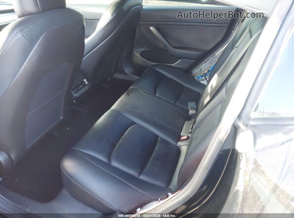 5YJ3E1EBXNF131413 2022 TESLA MODEL 3 Black VIN კოდის სტიკერის ხედი