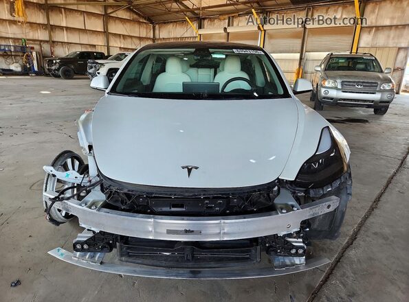 5YJ3E1EBXNF138846 2022 TESLA MODEL White Դիմացի տեսք