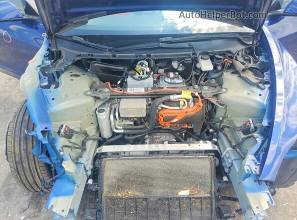 5YJ3E1EBXNF246691 2022 TESLA MODEL Blue Սալոնի հետևի տեսք