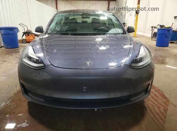 5YJ3E1EBXNF288097 2022 TESLA MODEL Gray Front view
