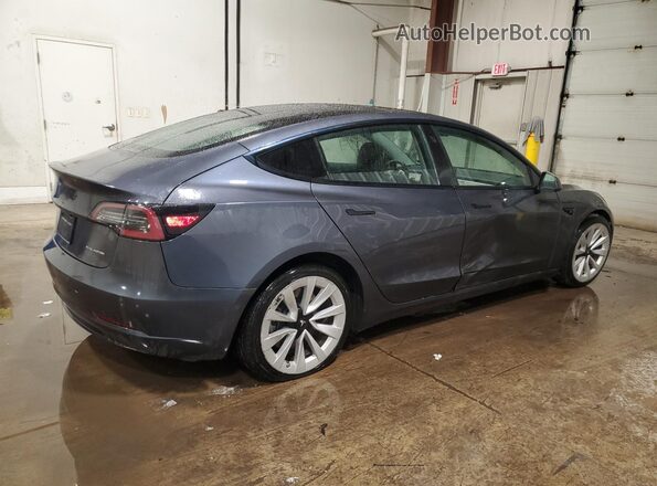 5YJ3E1EBXNF288097 2022 TESLA MODEL Gray 