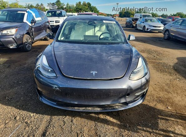 5YJ3E1EBXPF660900 2023 TESLA MODEL Gray წინა ხედი