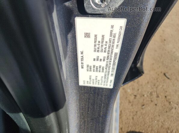 5YJ3E1EBXPF660900 2023 TESLA MODEL Gray ძრავის განყოფილების ხედი