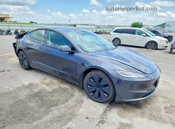 5YJ3E1EBXRF801337 2024 TESLA MODEL Gray Передня права чверть