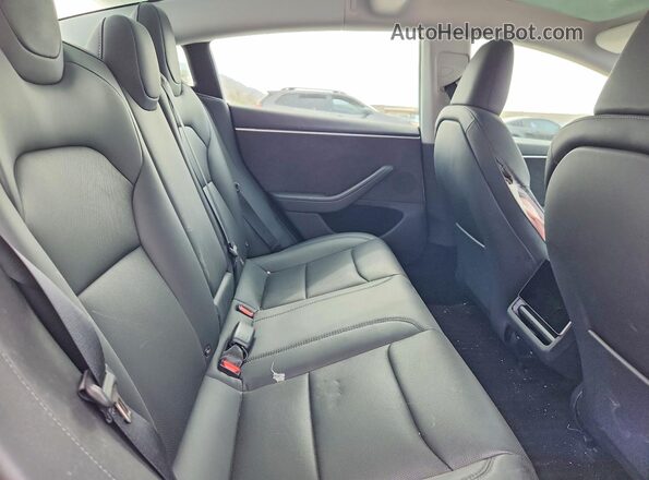 5YJ3E1EBXSF928336 2025 TESLA MODEL White Widok tylnych siedzeń